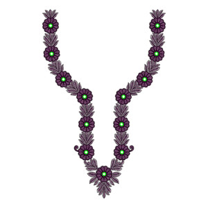 New Neck Embroidery Design 20304