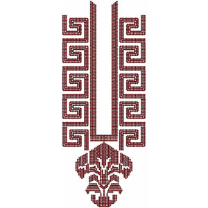 New Neck Embroidery Design 20748