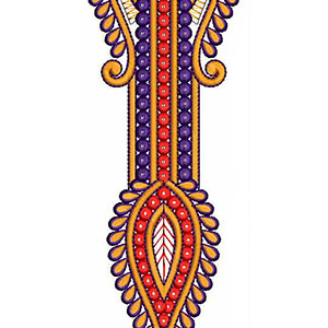 New Neck Embroidery Design 20749