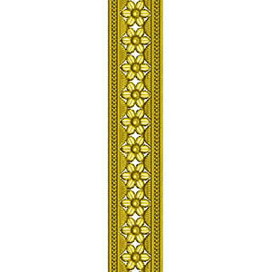 Kenya Men`s Neck Embroidery Design 22113
