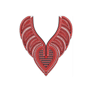 New Neck Embroidery Design 30153
