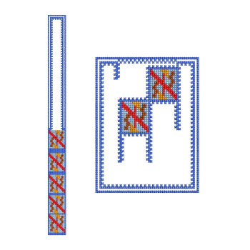 Bohemian Flair for Pockets & Patches (5 Colors)