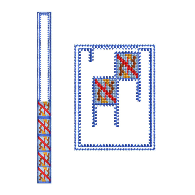 Bohemian Flair for Pockets & Patches (5 Colors)