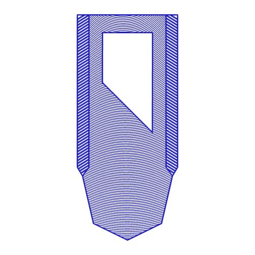 Agbada Mens Neck Embroidery Design