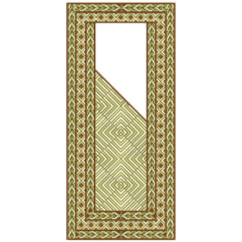 Agbada Embroidery Pattern