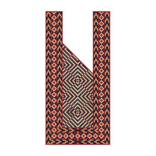 Digital Agbada Embroidery Design