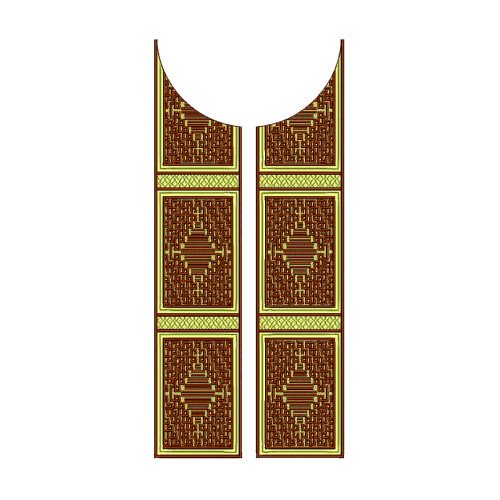 Embroidery Neck For Guayabera