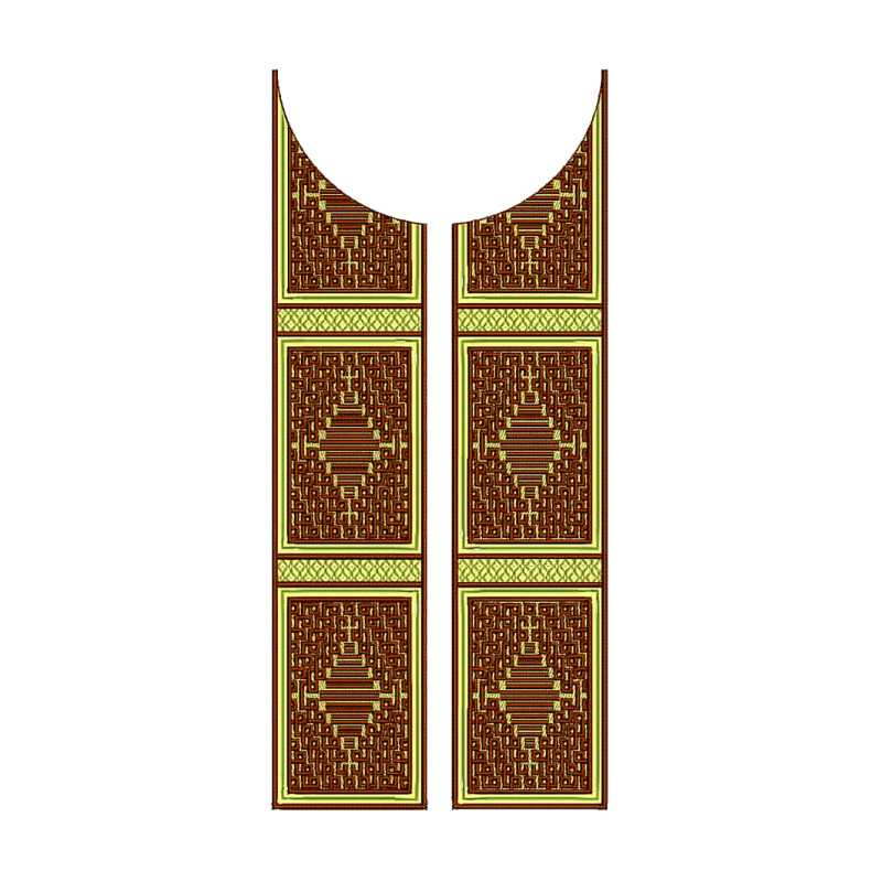 Embroidery Neck For Guayabera