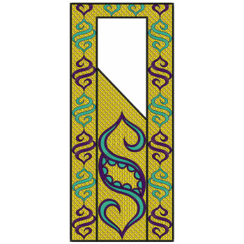 Latest Agbada Embroidery Pattern