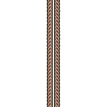 Long Mens Neck Embroidery Design 25079