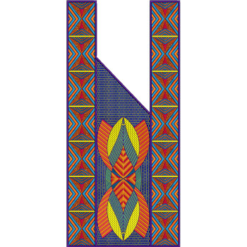 Modern Agbada Embroidery Design