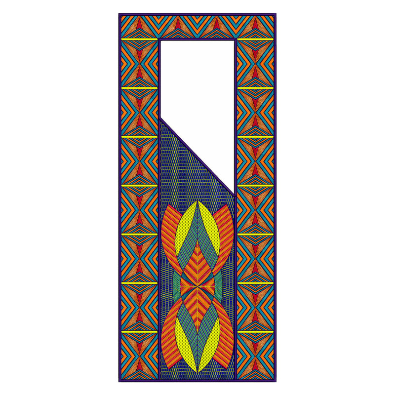 Nigerian Male Embroidery Pattern