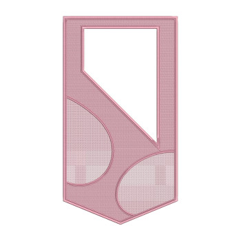 Pink Agbada Embroidery