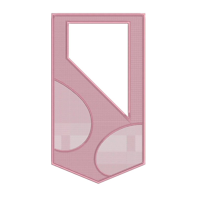 Pink Agbada Embroidery