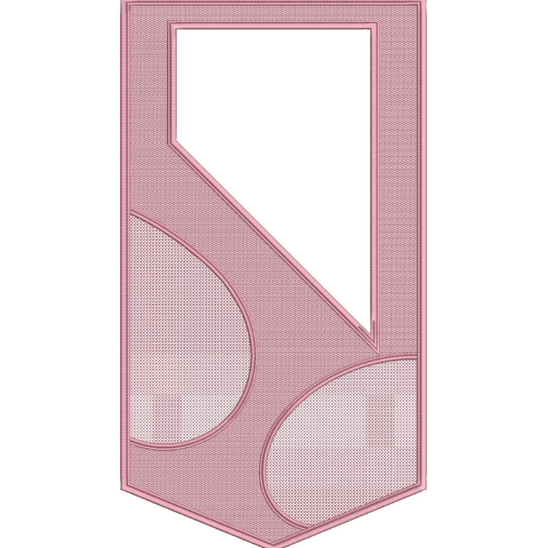 Pink Agbada Embroidery