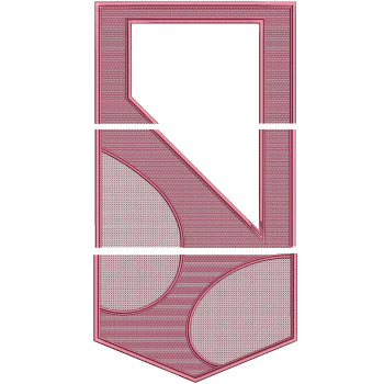 Pink Agbada Embroidery