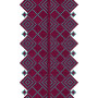 Traditional Geometric Diamond Band Embroidery Design