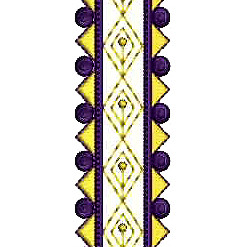 Stylist Mens Neck Embroidery Design 26117