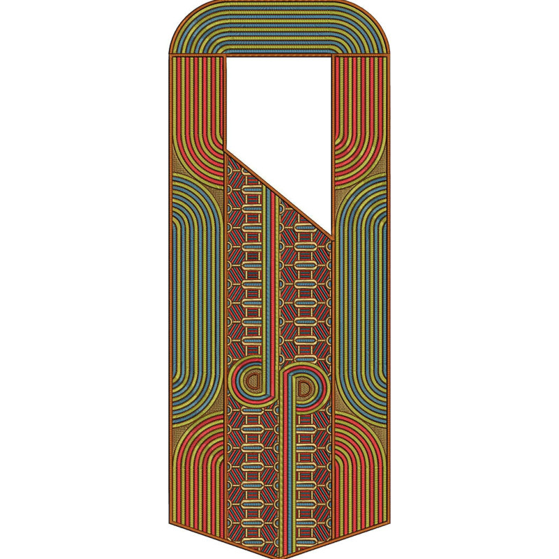 Trending Agbada Embroidery Pattern