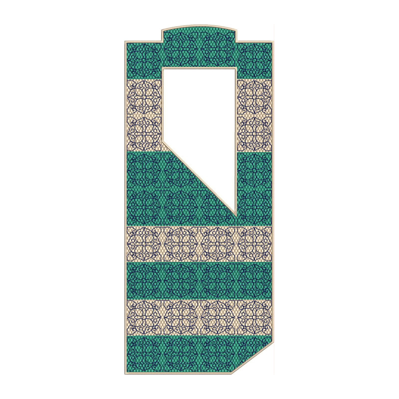 Latest Agbada Designs For Embroidery Neck