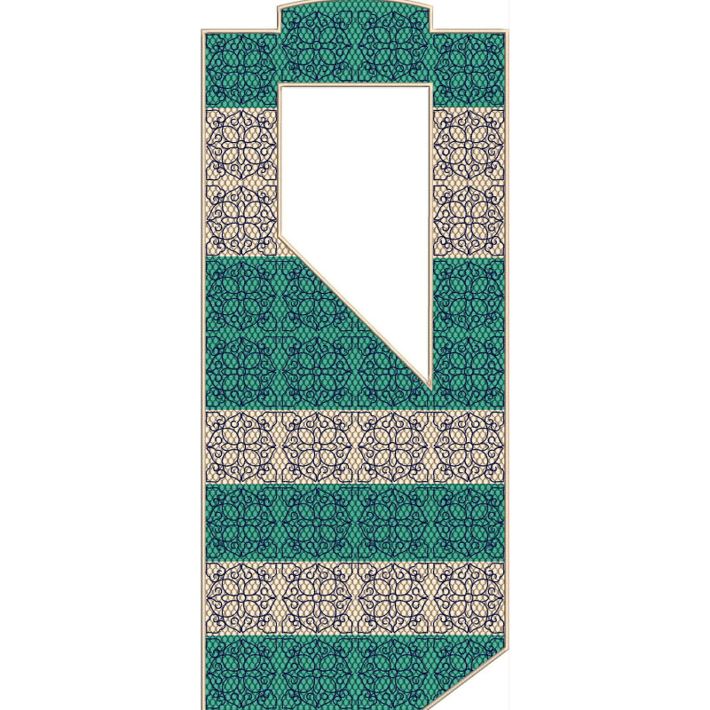 Latest Agbada Designs For Embroidery Neck