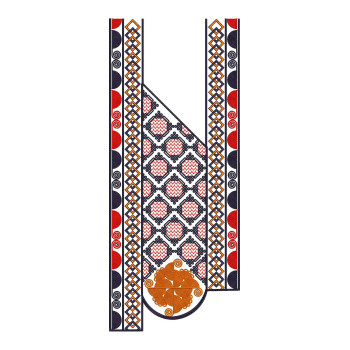 Agbada Embroidery Design