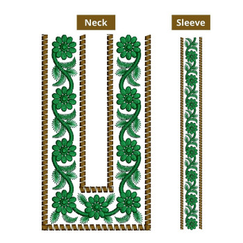 Best Mens Neck Embroidery Design 16417