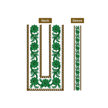 Best Mens Neck Embroidery Design 16417