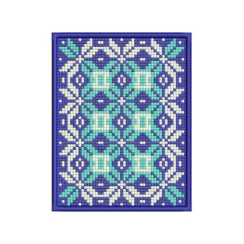 Cross Stitch Pattern Cloth Pocket Embroidery Design