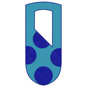 Mens Neck Embroidery Design