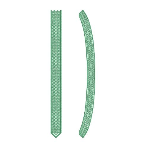 Modern Kurta Border Embroidery Design