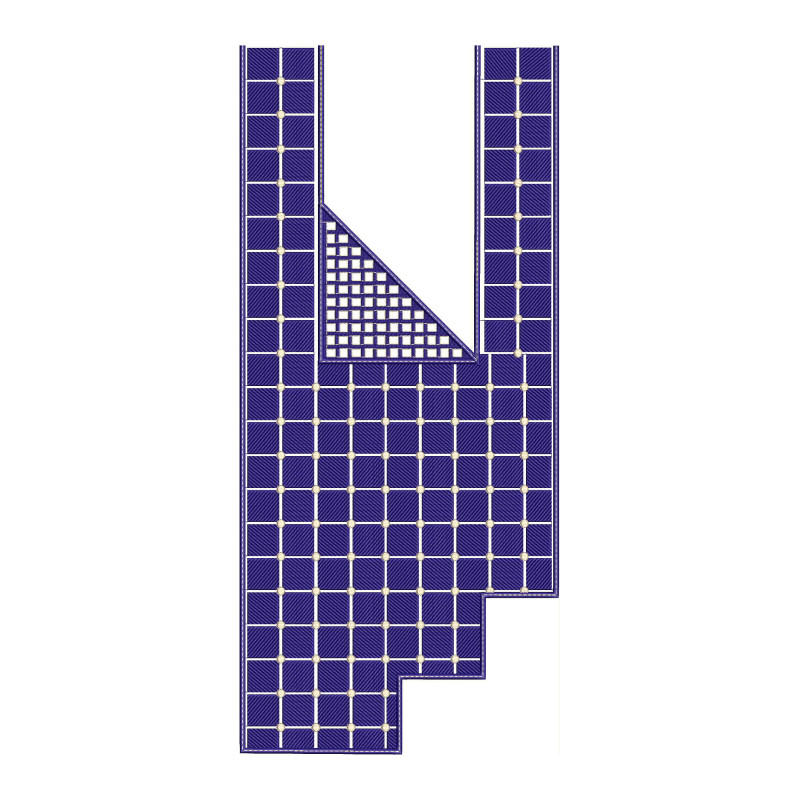 Native Agbada Embroidery Design