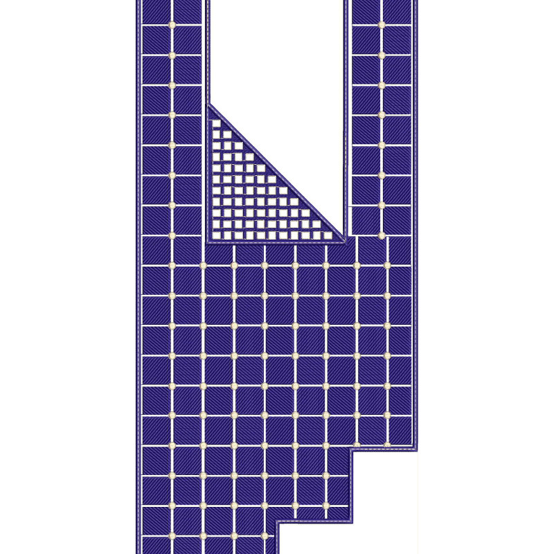 Native Agbada Embroidery Design