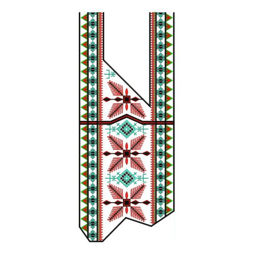 Nigerian Mens Neck Embroidery Design