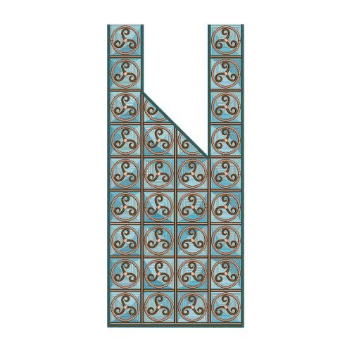 Traditional Agabada Mens Neck Embroidery