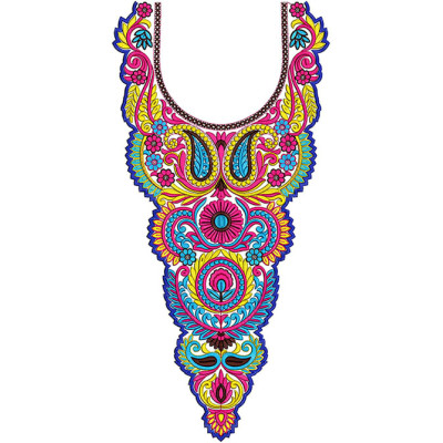 Lawn Dress Designer Neck Bridal Design