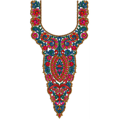 Popular Neck Design for Salwar Kameez