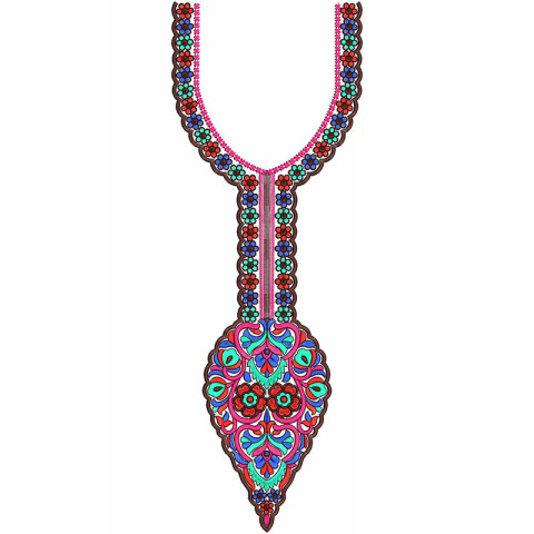 Machine Embroidery Downloads: Designs For Neck