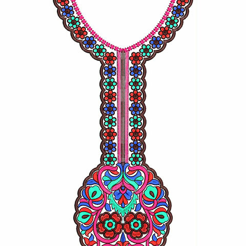 Machine Embroidery Downloads: Designs For Neck