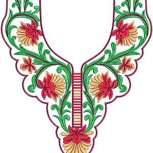 Sheria Cotton Embroidery Neck 52