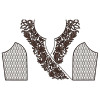 10019 Neck Embroidery Design