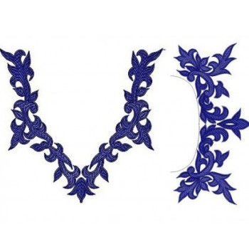 Neck Embroidery Design