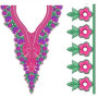 Neck Embroidery Design