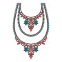 10098 Neck Embroidery Design