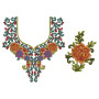 Neck Embroidery Design