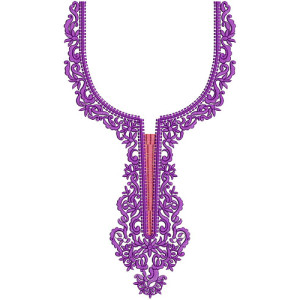 Neck Embroidery Design