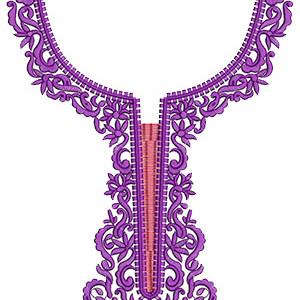 Neck Embroidery Design