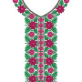 10174 Neck Embroidery Design