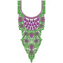10256 Neck Embroidery Design