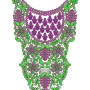 10256 Neck Embroidery Design